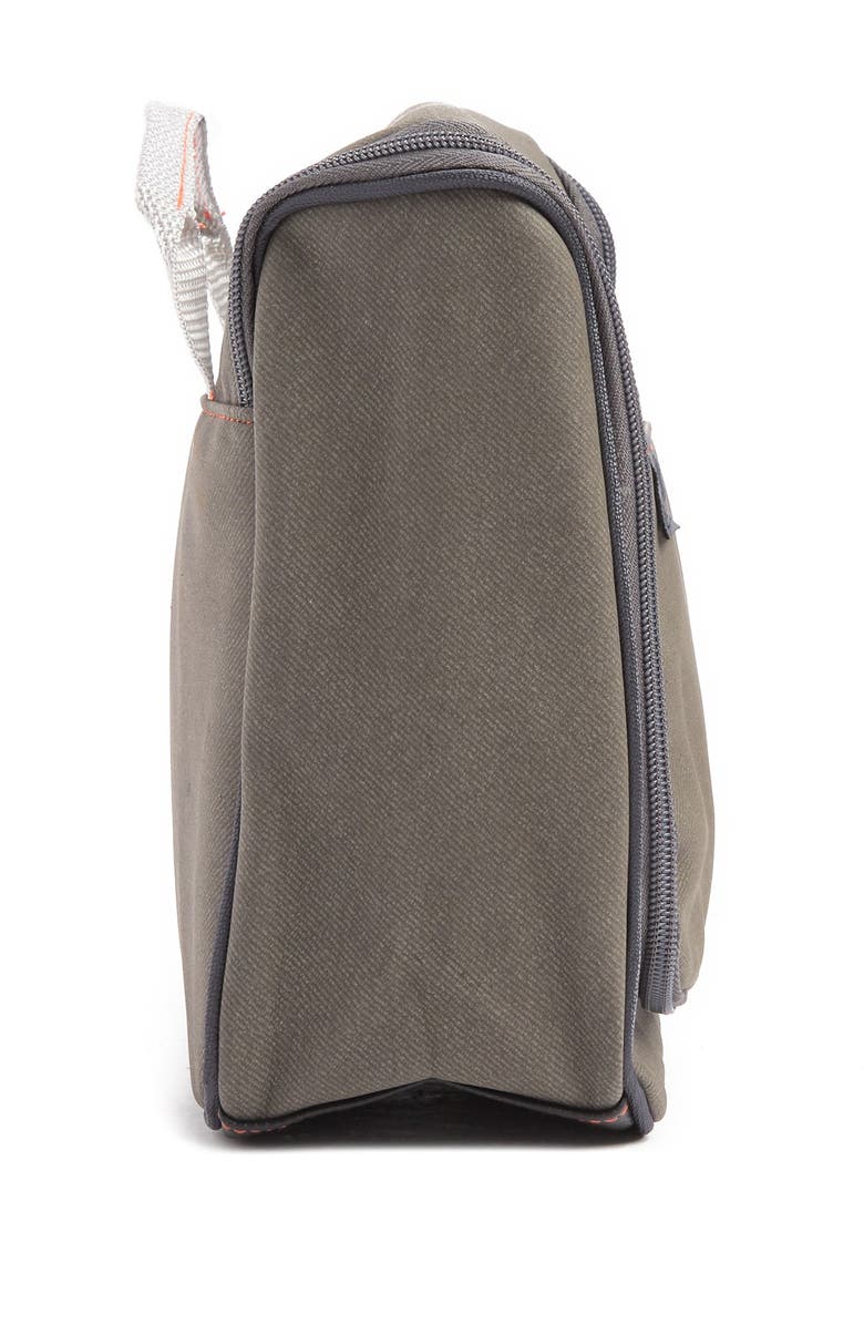 LEWIS N CLARK Brushed Twill Hanging Toiletry Kit, Alternate, color, 