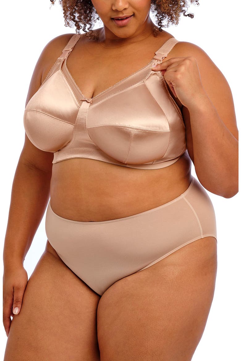 Keira Underwire Nursing Bra, Alternate, color, NUDE