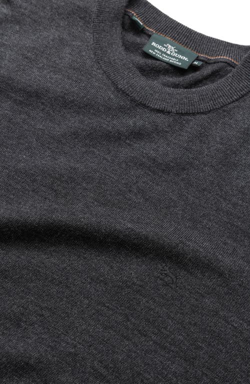 Rodd & Gunn York Bay Merino Wool Sweater In Black