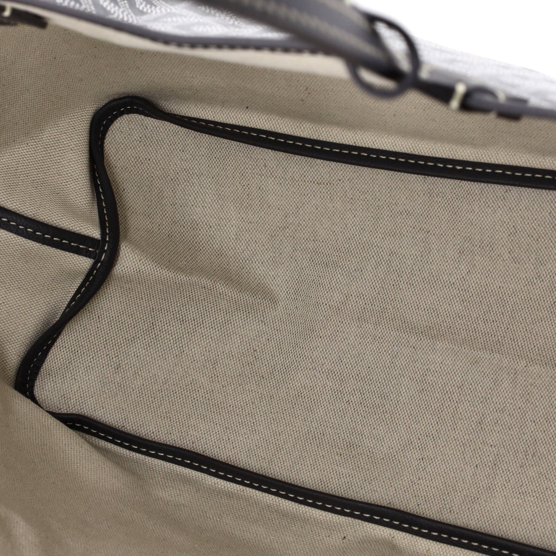 Pre-Owned Goyard Saint Louis Tote Coated Canvas PM, Alternate, color, Gray