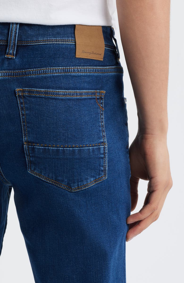 Tommy Bahama Island Drifter Five-Pocket Straight Leg Jeans, Alternate, color, Med Indigo Wash