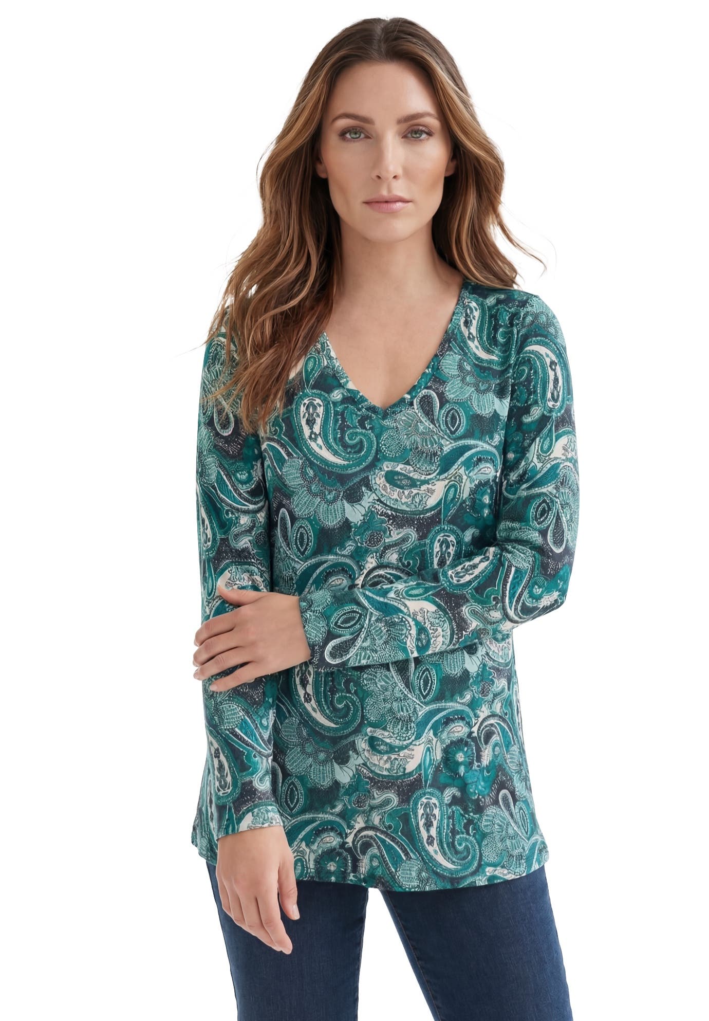 NAVY TEAL PAINTERLY