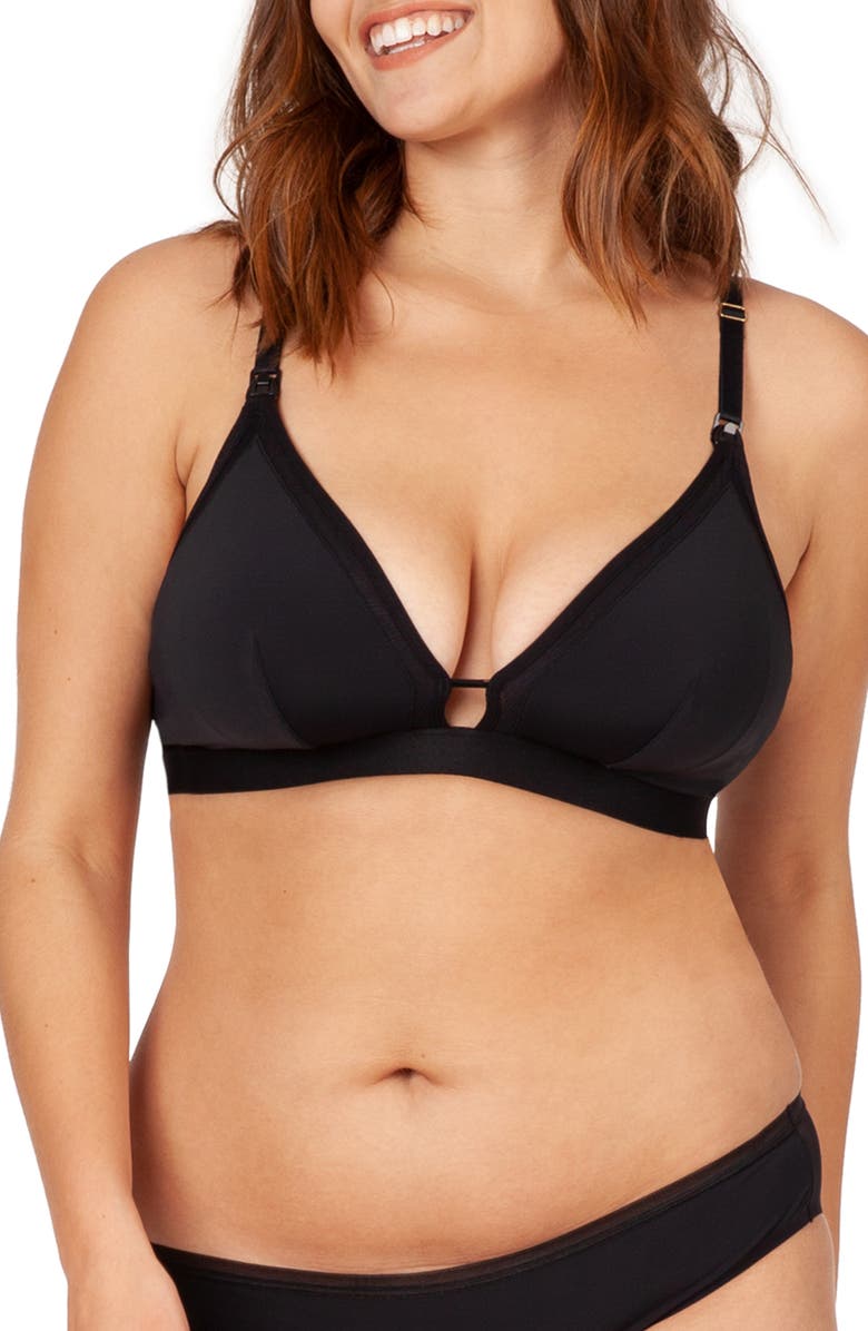 LIVELY The Busty Maternity/Nursing Bralette, Main, color,