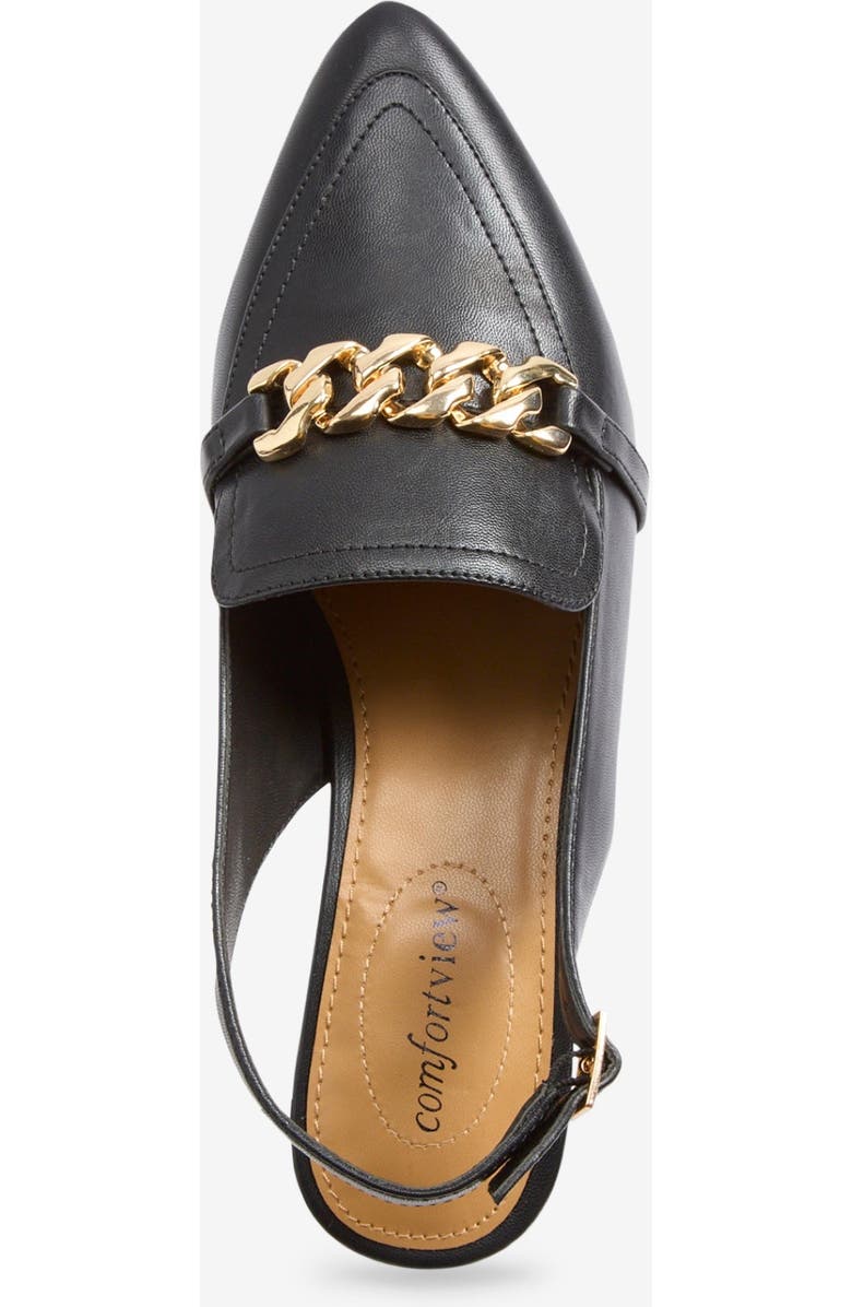 Comfortview The Oaklyn Sling Back, Alternate, color, Black