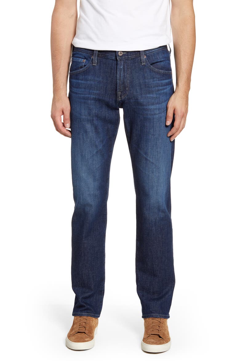 Graduate Slim Straight Leg Jeans, Main, color, TREBLE