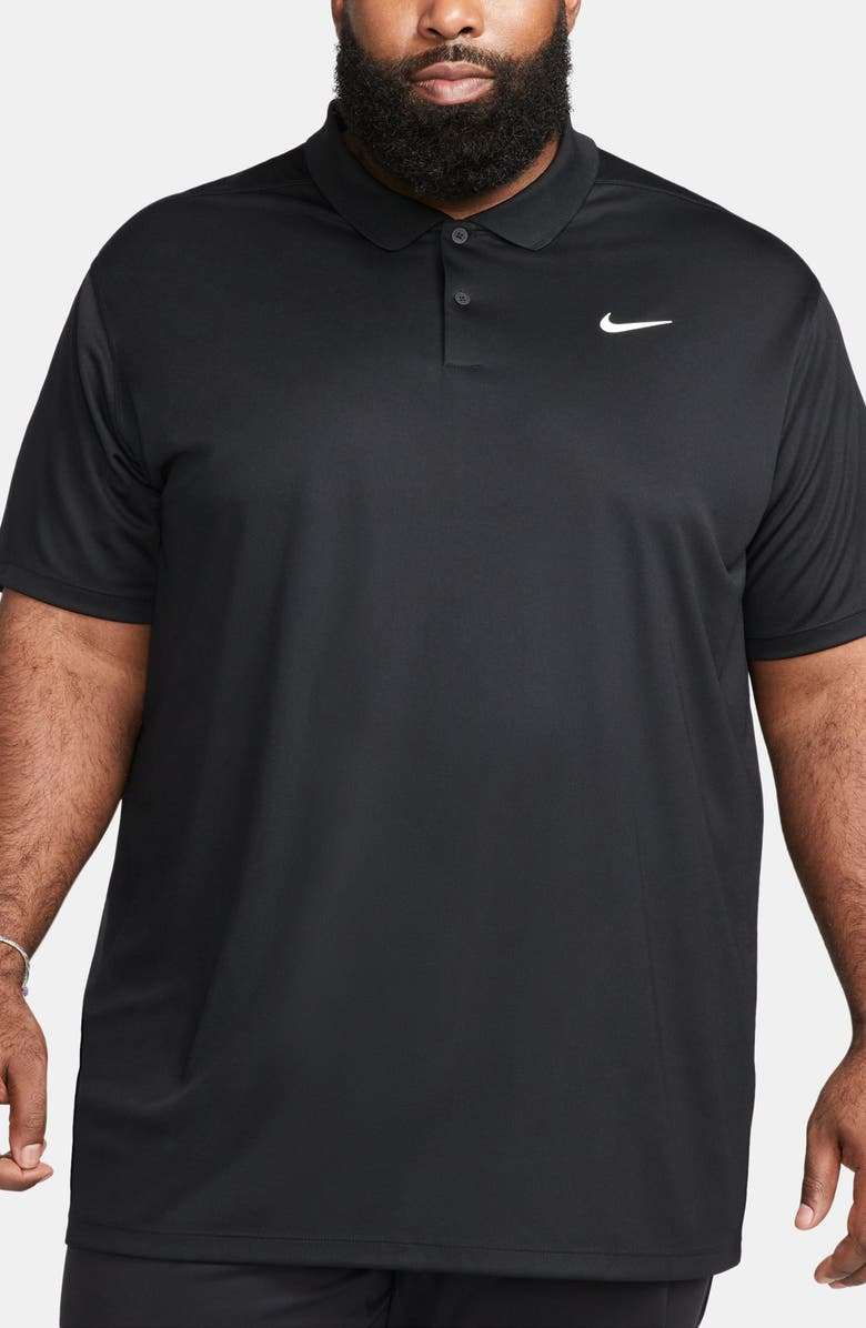 Nike Golf Nike Dri-FIT Victory Golf Polo, Alternate, color, Black/ White