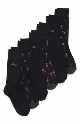 6-Pack Assorted Crew Socks