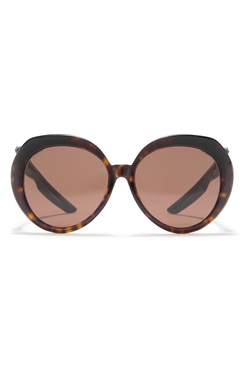 Balenciaga 56mm Round Sunglasses, Main, color,