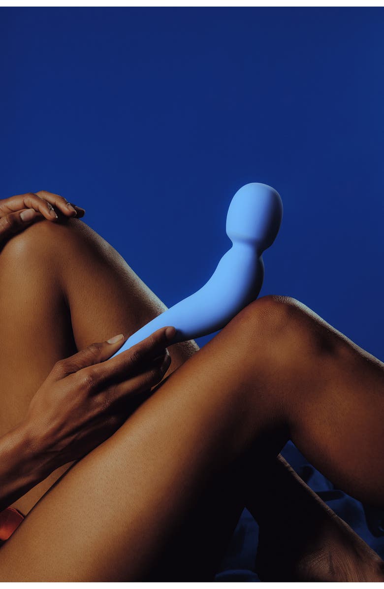 Dame Products Dame Com Wand Vibrator, Alternate, color, Periwinkle