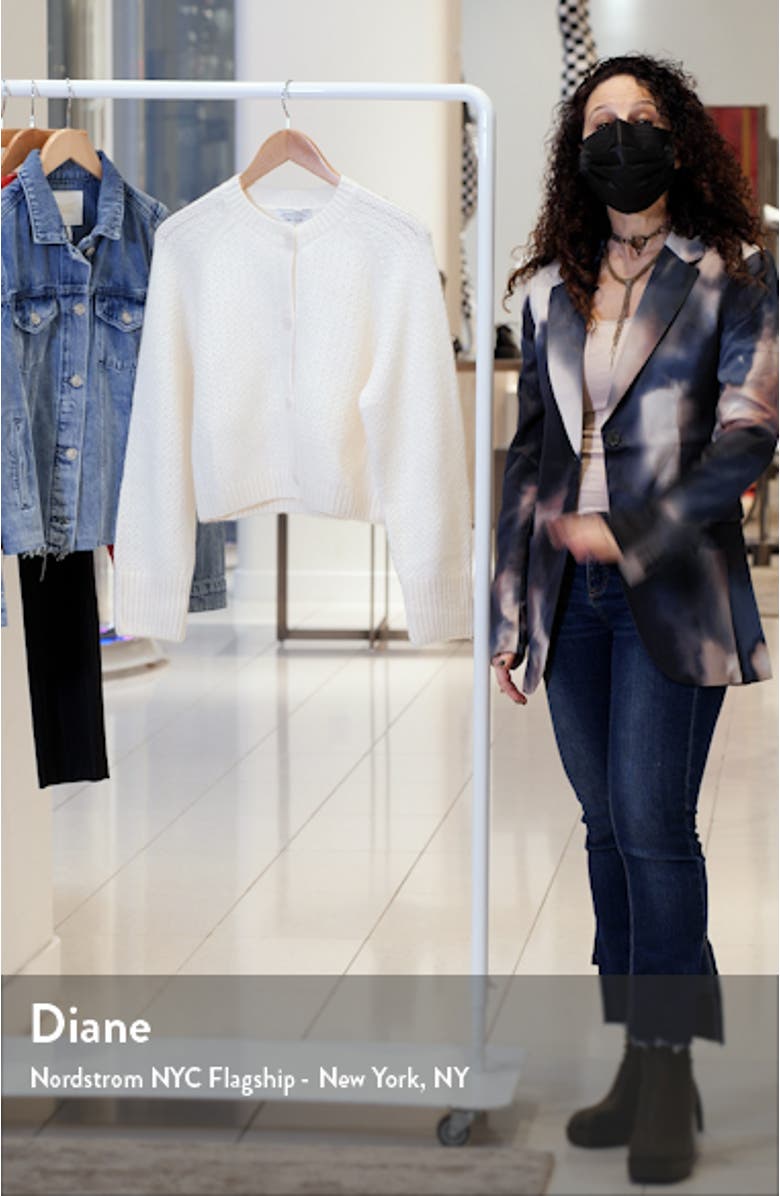 Pointelle Stitched Cardigan, sales video thumbnail