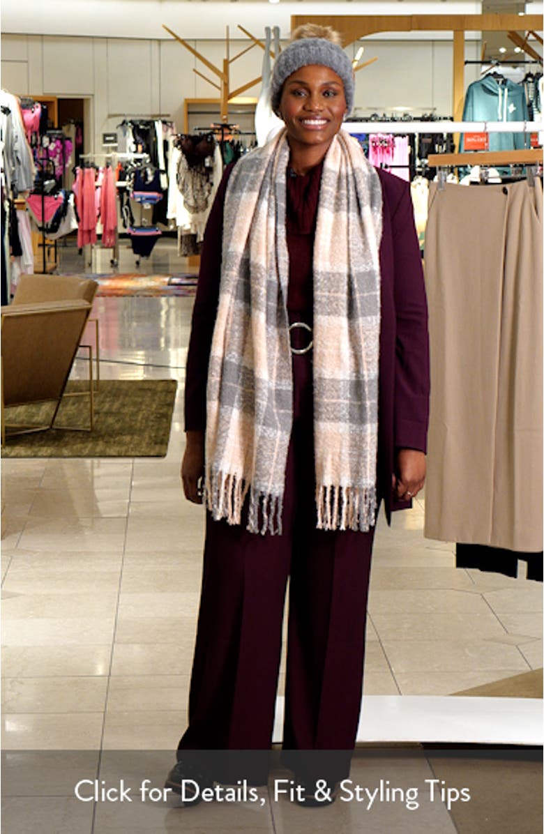 Saltburn Faux Fur Beanie & Scarf Set, sales video thumbnail