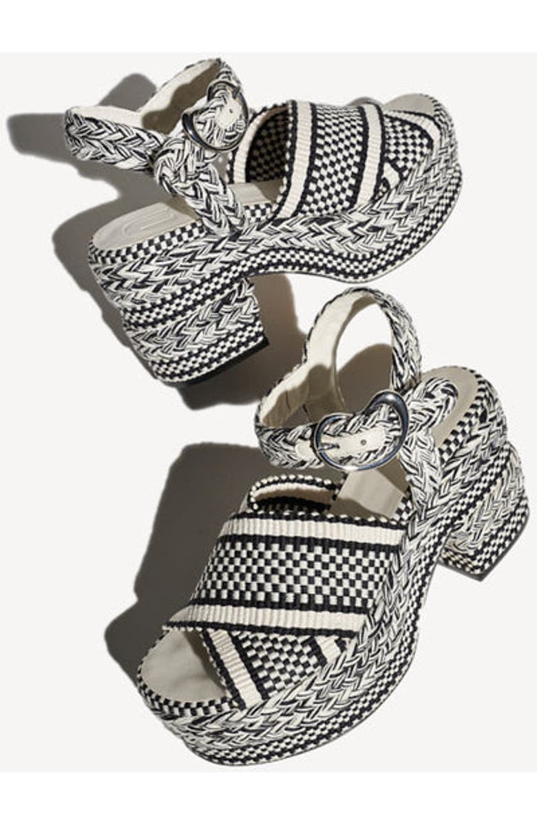 Amambaih Gala Platform Sandals, Alternate, color, Orange