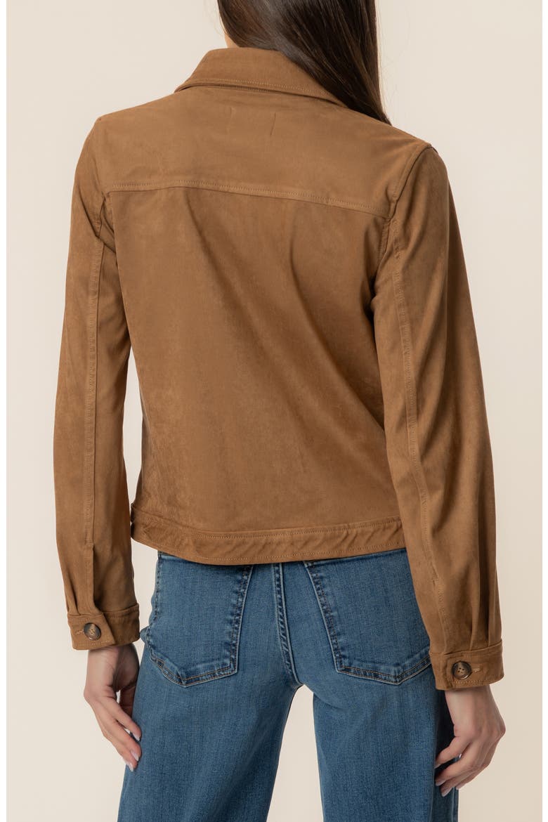 Matilda Trucker Jacket, Alternate, color, WHISKEY