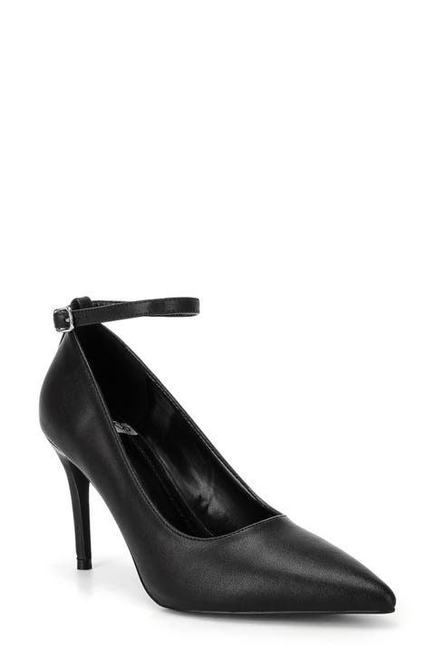 Dittany Pointed Toe Ankle Strap Pump