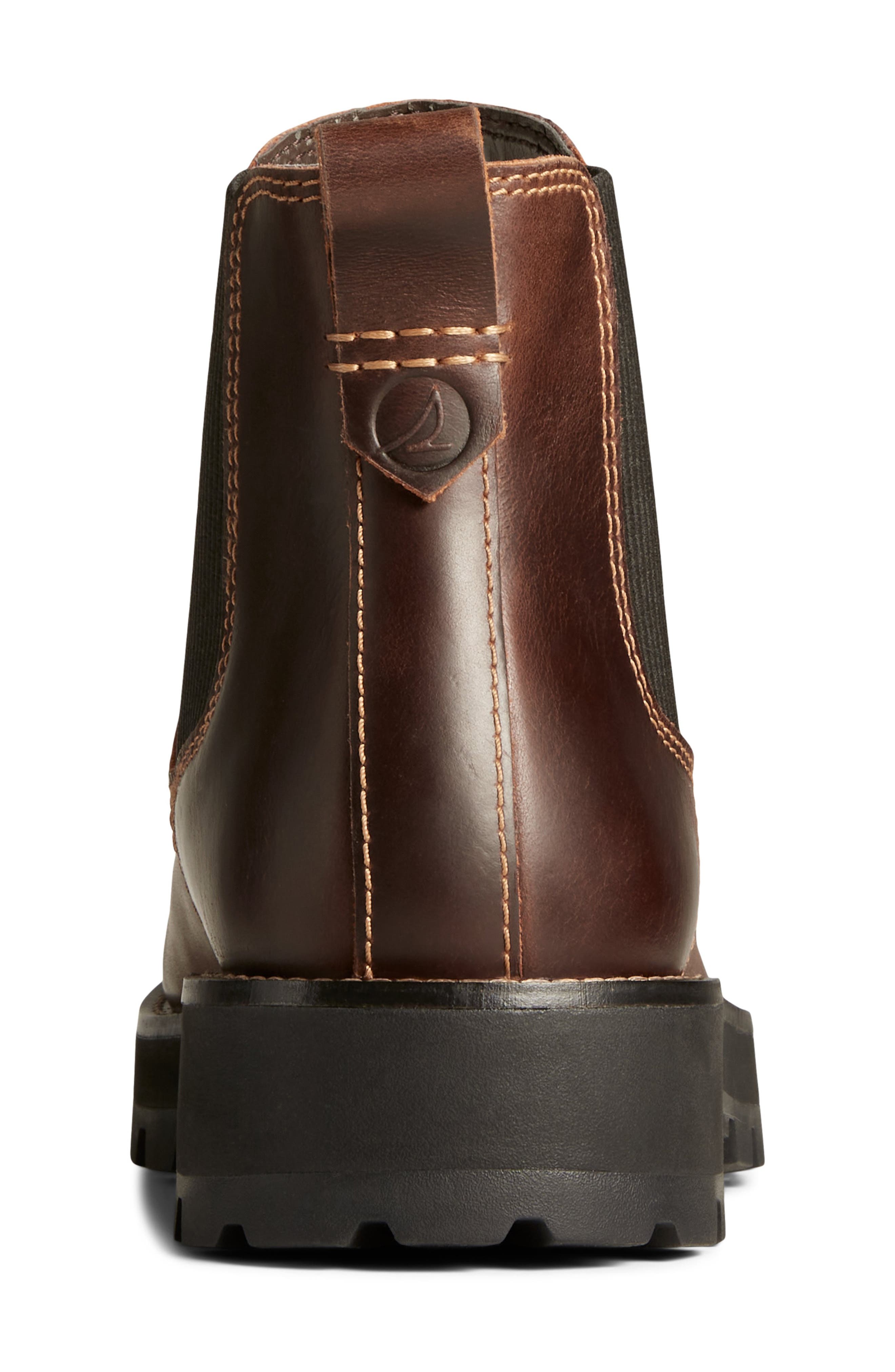 ZZDNU SPERRY TOP-SIDER<sup>®</sup> Mountain Sider Waterproof Chelsea Boot, Alternate, color, Brown