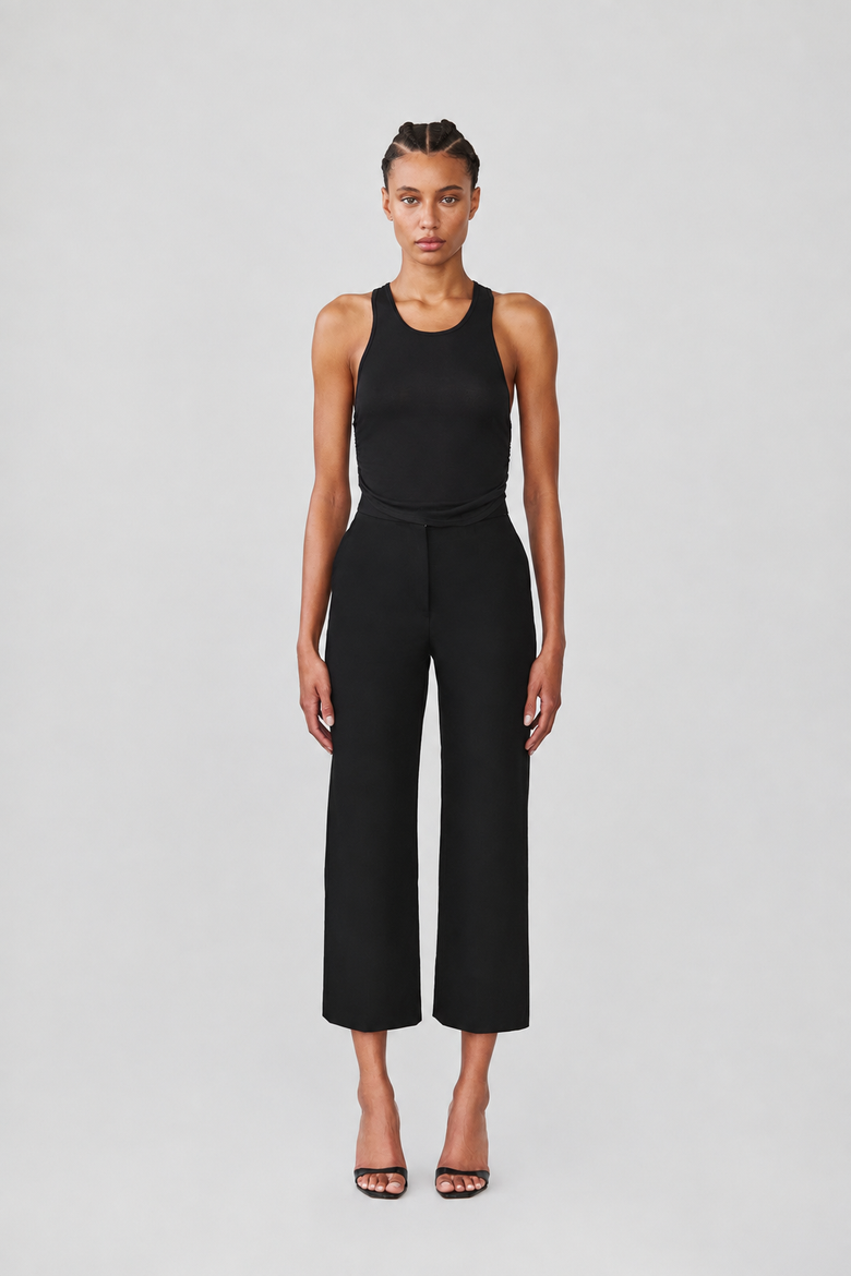Joana Crop Trouser, Main, color, Black