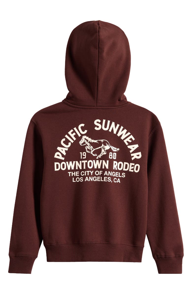 PacSun Kids' Rodeo Zip Hoodie, Alternate, color,