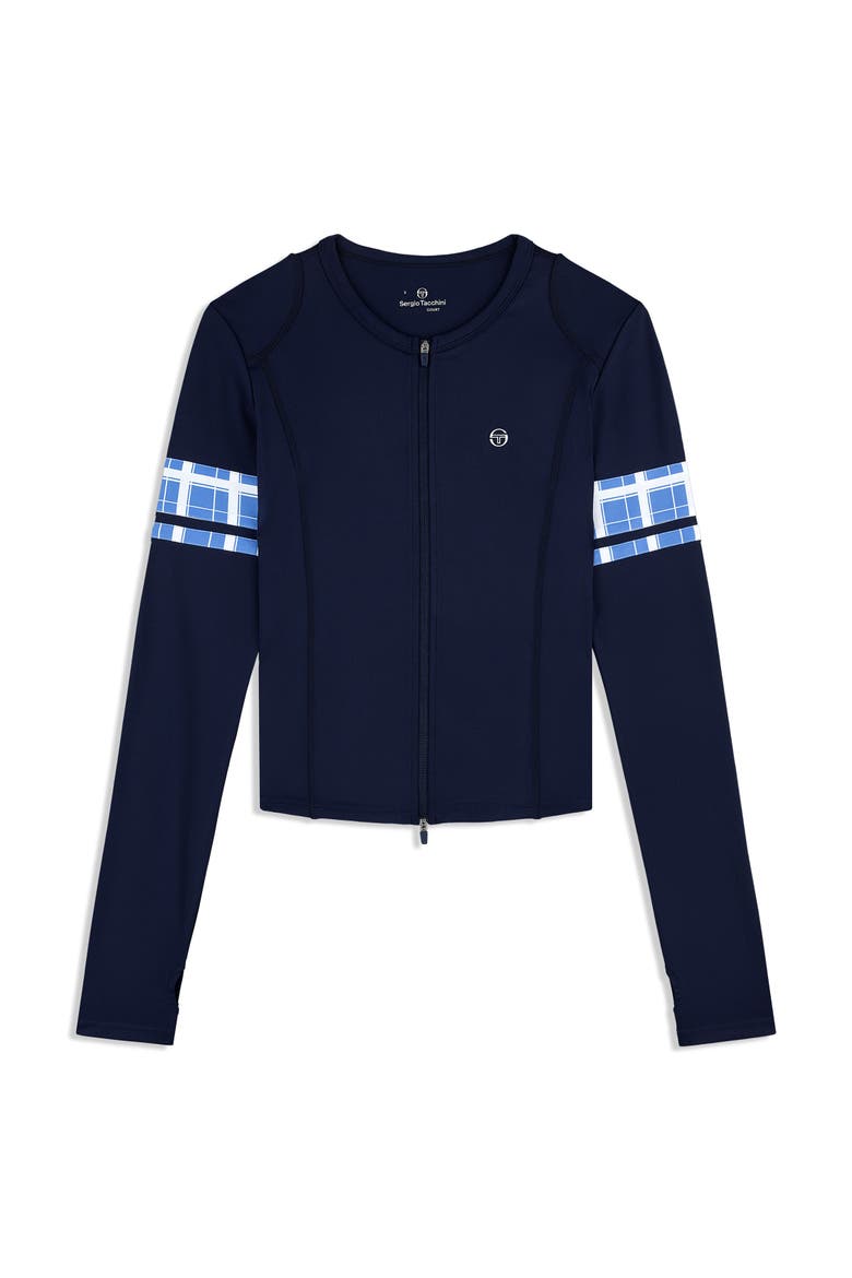 Lara Contour Jacket, Alternate, color, MARITIME BLUE