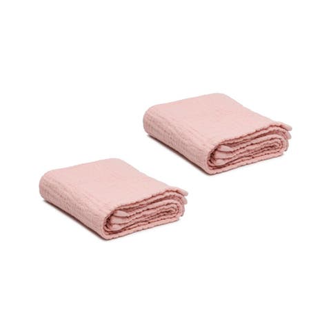 Soho Supersoft 4-Layer Cotton Gauze Hand Towels - Set of 2