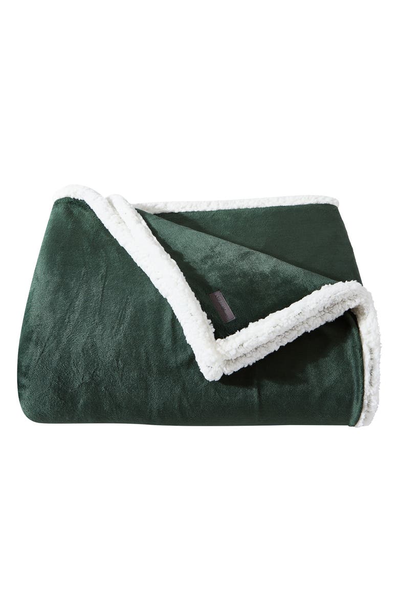 Eddie Bauer Solid Ultrasoft Throw Blanket, Main, color, 