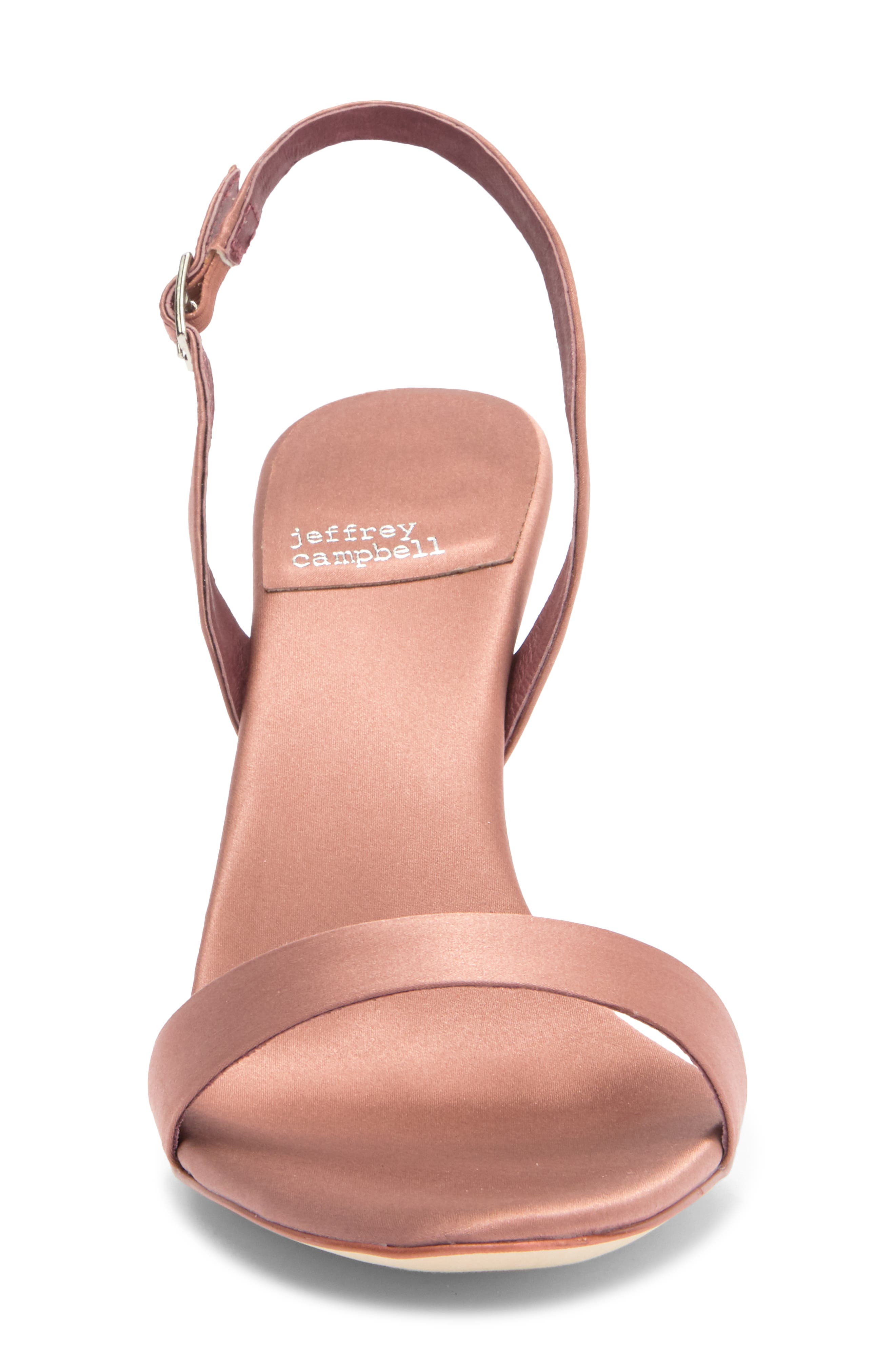 Jeffrey Campbell Go-Getter Sandal, Alternate, color, Deep Natural Satin