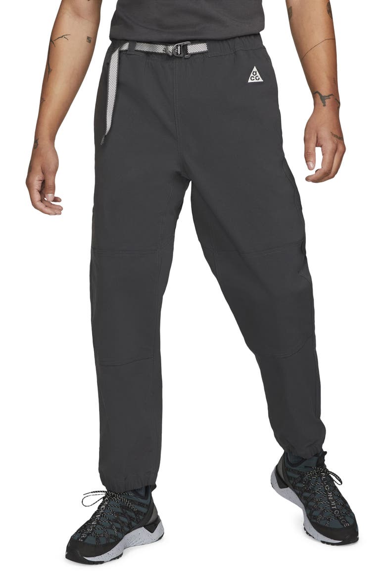 ACG Water Repellent Trail Pants, Main, color, DARK SMOKE GREY/ SUMMIT WHITE