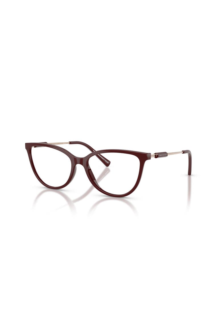 54mm Cat Eye optical glasses, Main, color, Red