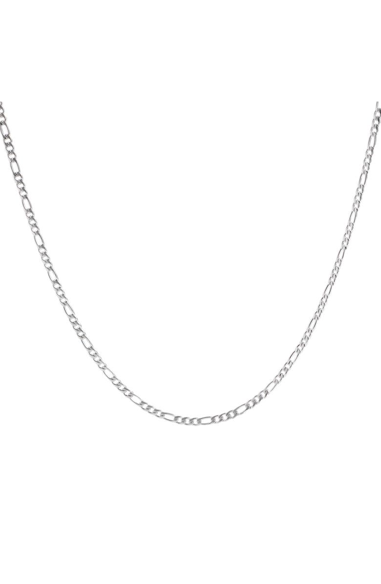 Alex and Ani Figaro Charm Layering Necklace, Main, color, Silver