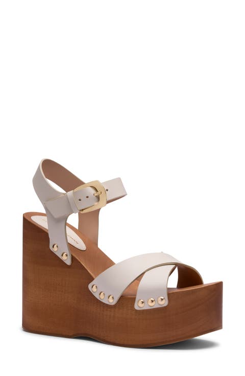 Kate Clog Wedge Sandal