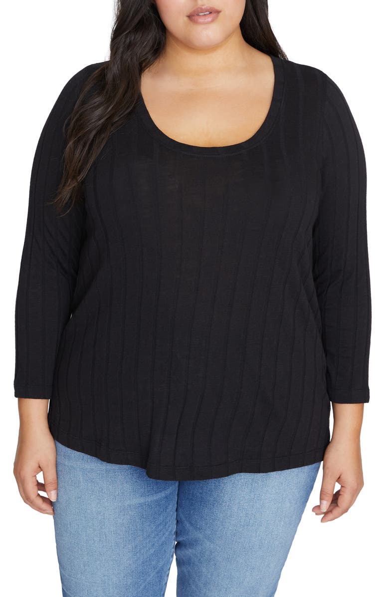 Sanctuary Ruby Ribbed Knit Top, Main, color,