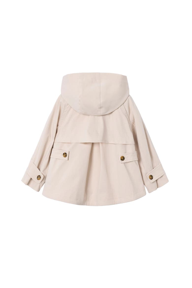 Hooded Windbreaker, Alternate, color, Light Beige