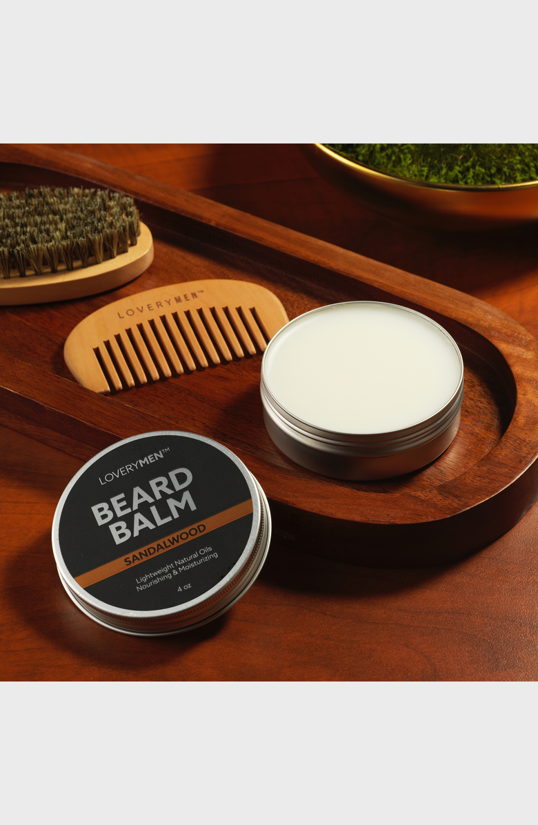 Lovery Beard Balm, Alternate, color, Sandalwood