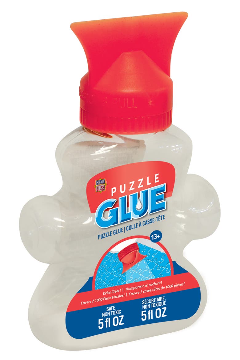 Jigsaw Puzzle Glue Shaped Bottle - 5 oz, Main, color, Multicolor