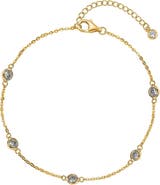 GABI RIELLE Diamondette Bezel Bracelet