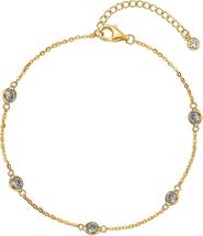 GABI RIELLE Diamondette Bezel Bracelet