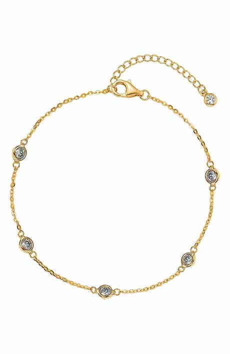 Diamondette Bezel Bracelet