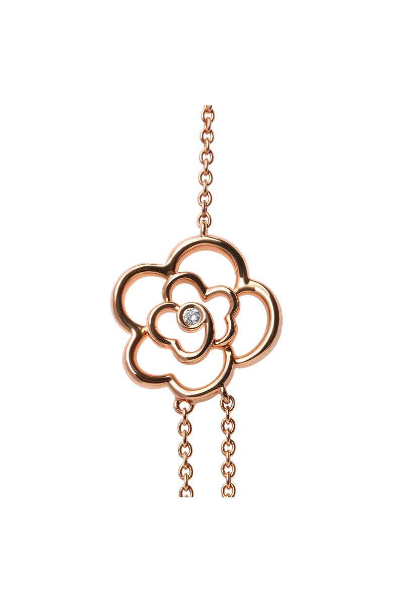 Haus of Brilliance Gold 1/2 Cttw Diamond and Pearl Double Strand Station Necklace, Alternate, color, Pink