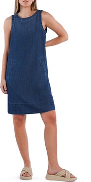 Wash Lab Denim Little Denim Shift Dress
