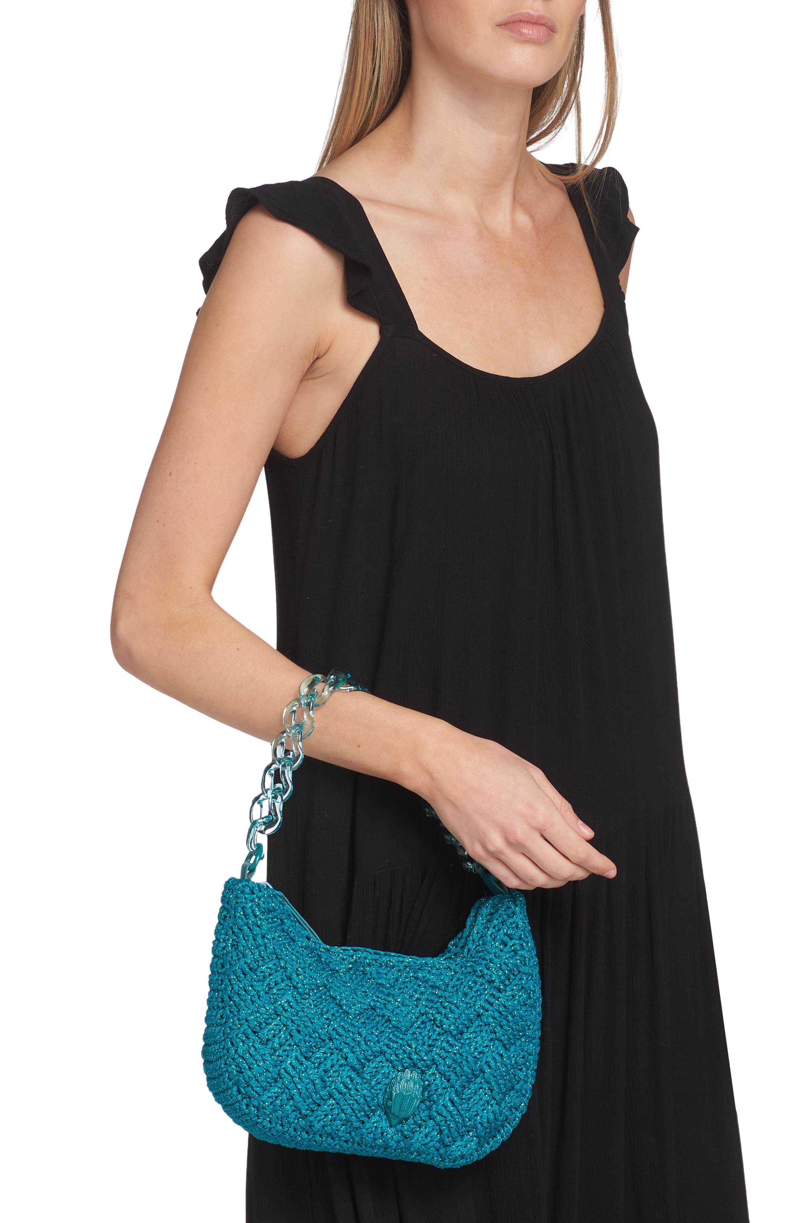 Kurt Geiger London Crochet Multi Crossbody Bag, Alternate, color, 