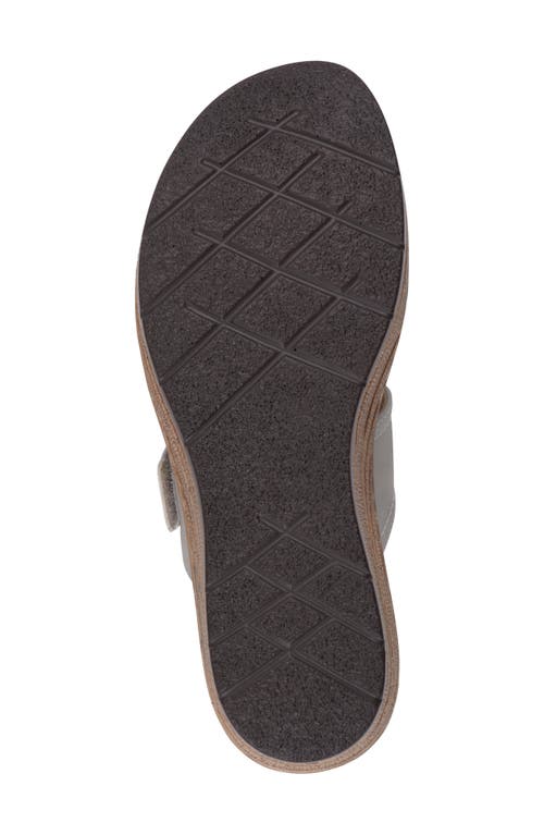 Gc Shoes Meli Comfort Wedge Sandal In Silver