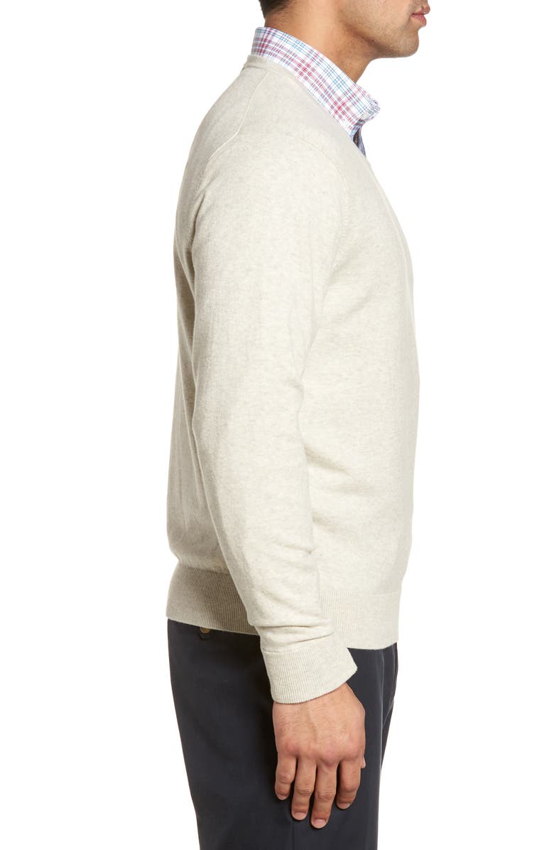 Cutter & Buck Lakemont Classic Fit V-Neck Sweater, Alternate, color, 