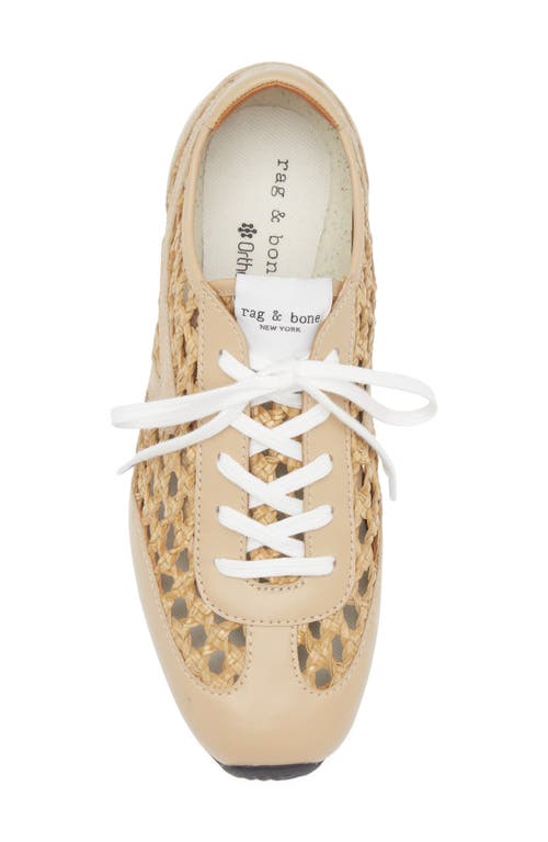 Rag & Bone Women's Retro Running Sneakers In Light Natural Woven