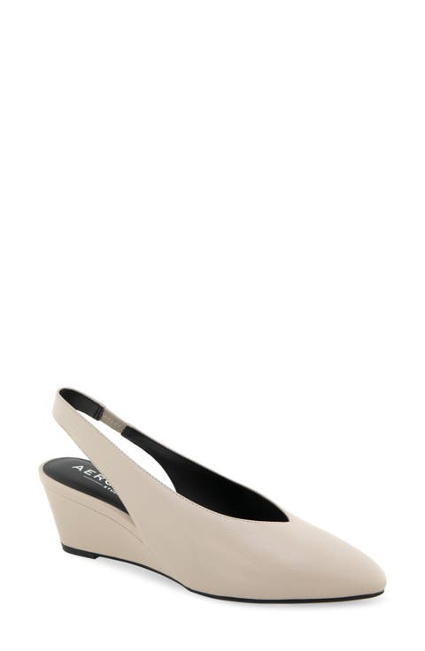 Carmenza Suede Slingback Pump (Women)