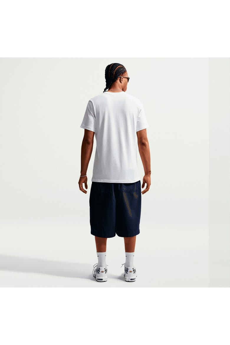 Men's Nike White Inter Milan Crest T-Shirt, Alternate, color, White