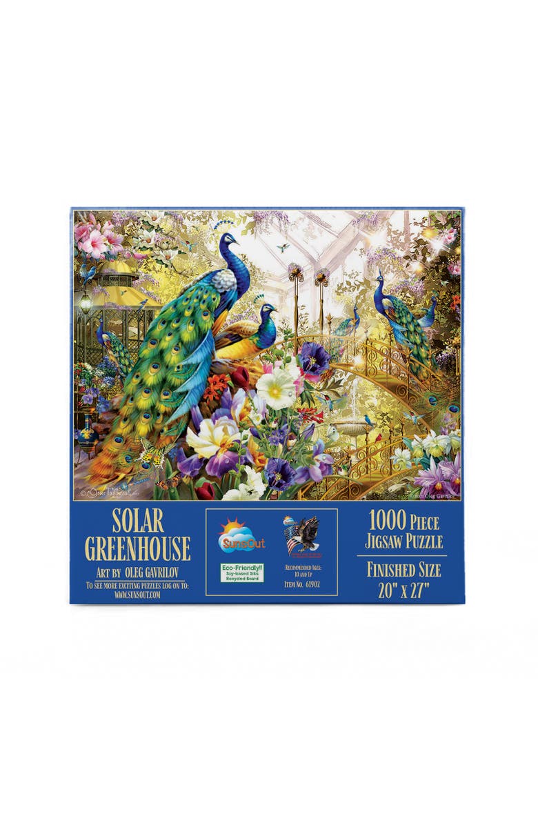 Sunsout Solar Greenhouse 1000 piece Jigsaw Puzzle for Adults, Alternate, color, Multicolor