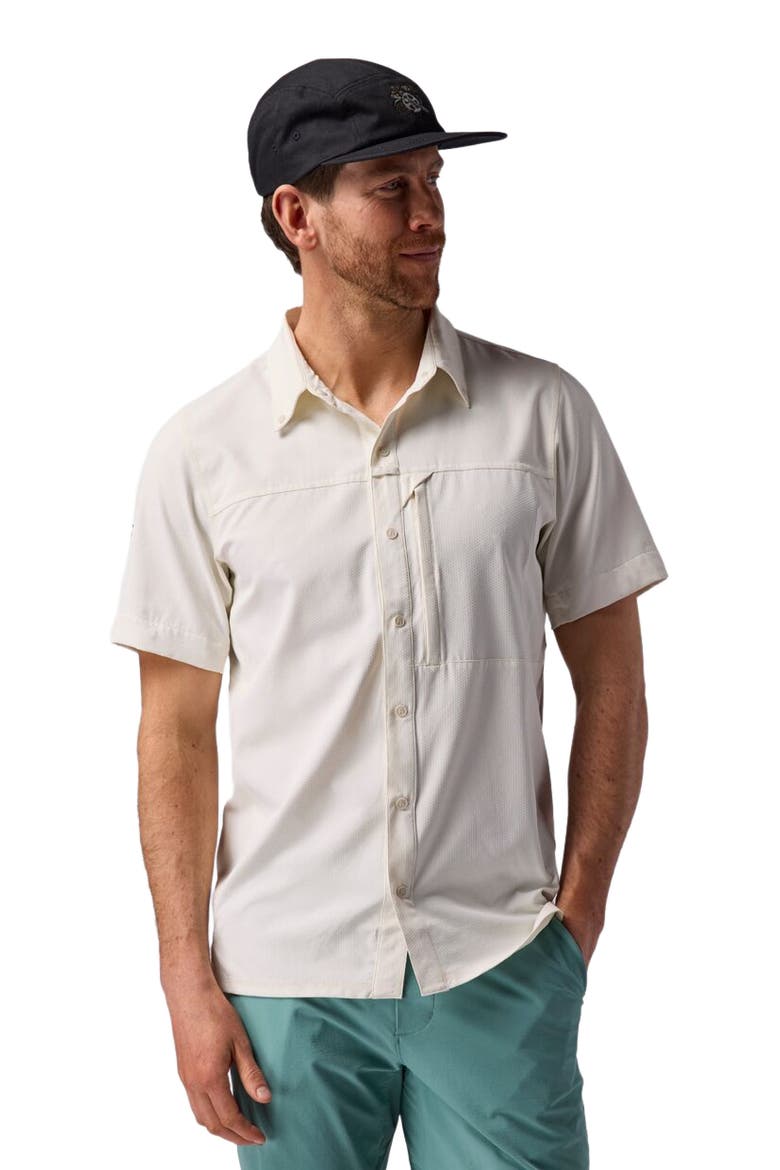 Tahoe Woven Convertible Snap-Up Shirt - Men's, Alternate, color, Egret