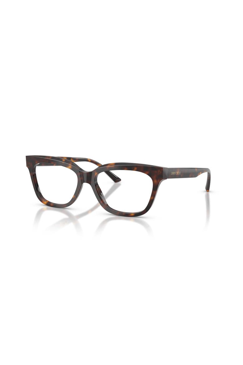 52mm Rectangle optical glasses, Main, color, Tortoise