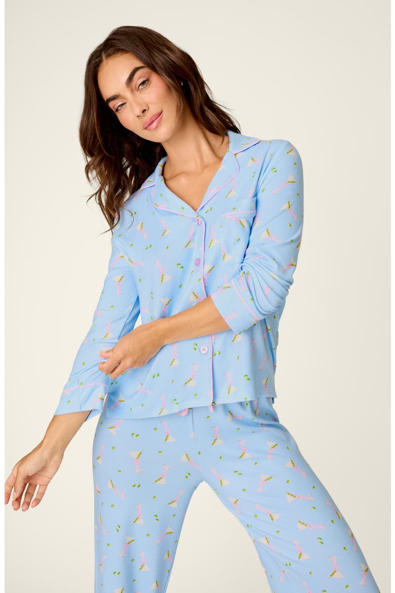 Olive You Pajamas, Alternate, color, BREEZE