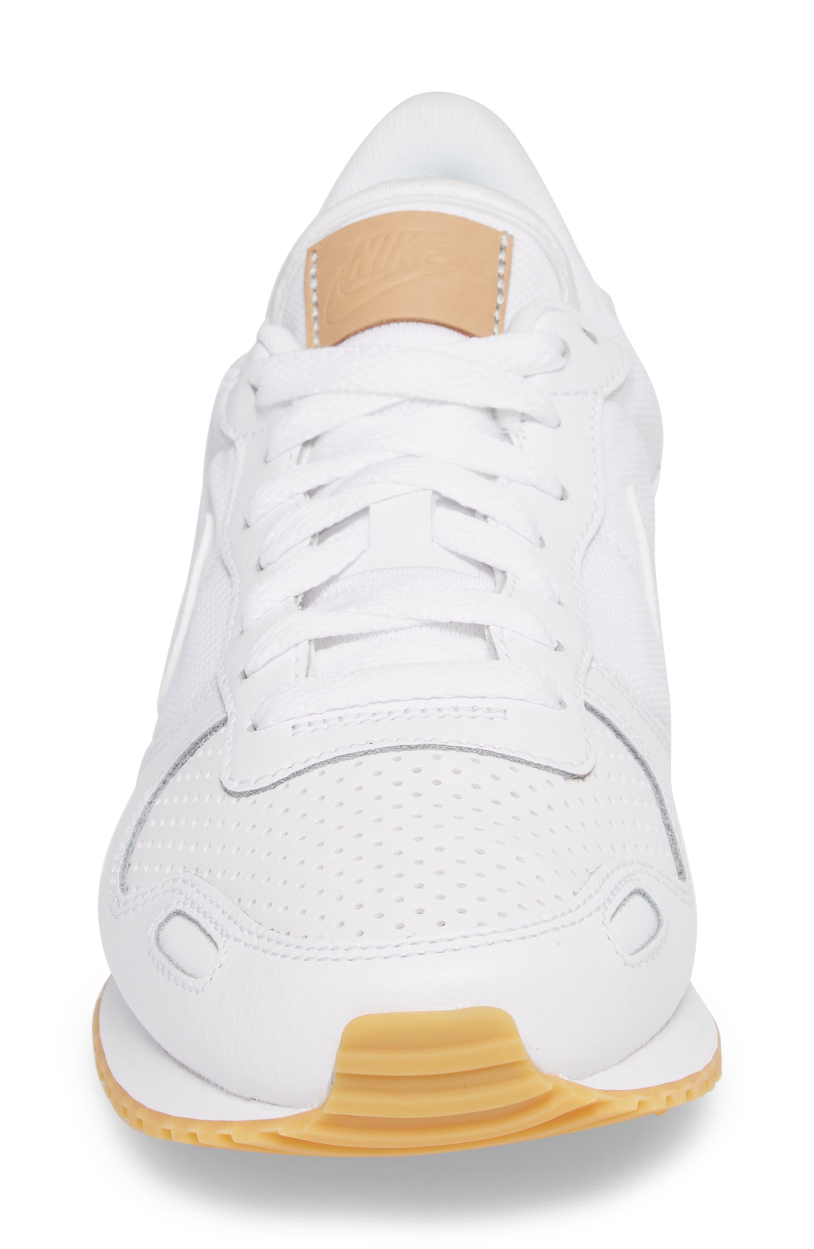 Air Vortex Sneaker, Alternate, color, WHITE/ PLATINUM/ YELLOW