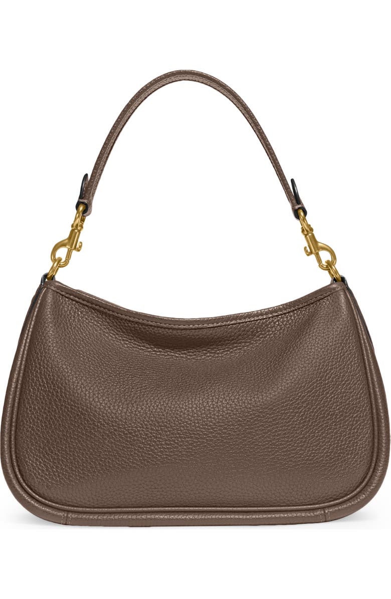 COACH Cary Soft Pebbled Leather Crossbody Bag, Alternate, color, B4/Dark Stone